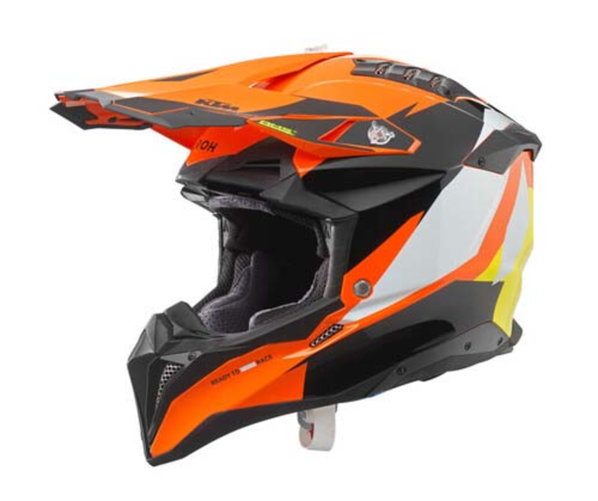 KTM Airoh Aviator3ヘルメット Motocross Helmet Airoh Aviator 3 TC222 The Legend Black Gold